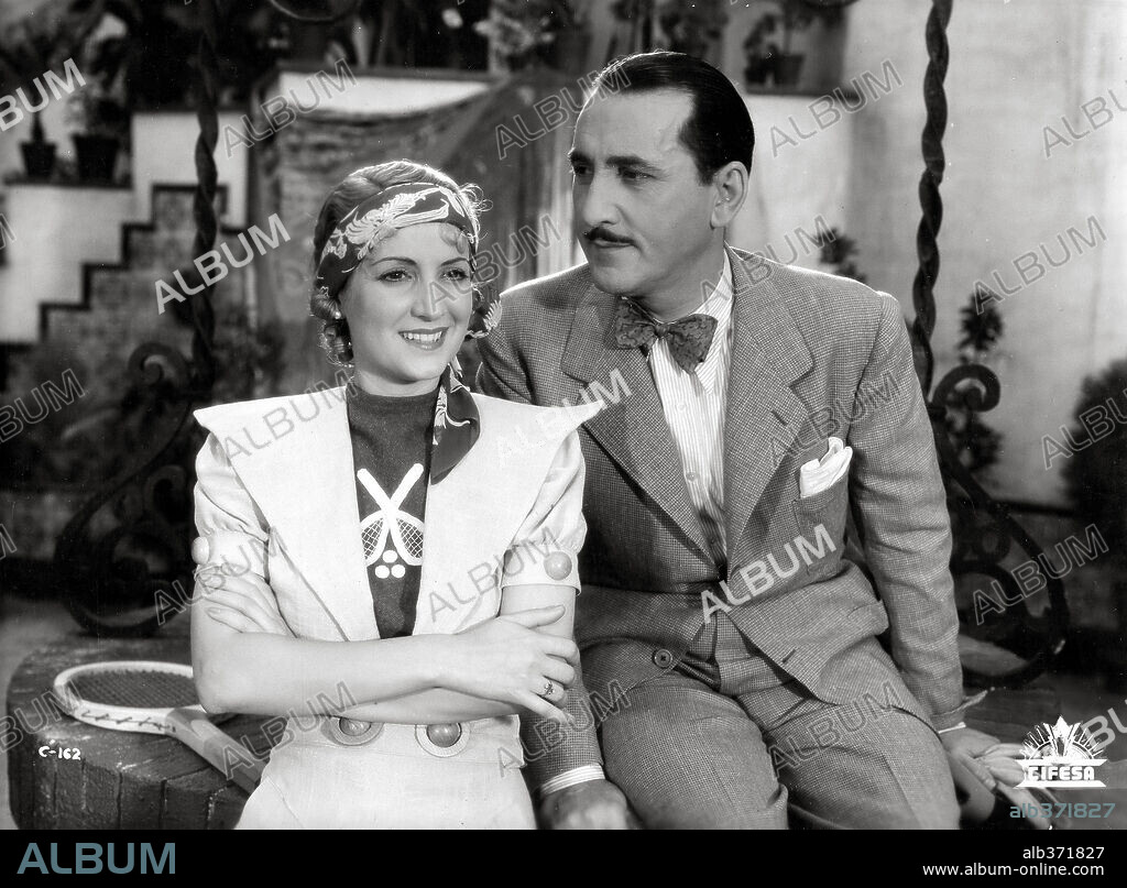 ENRIQUETA SOLER et PEDRO LARRAÑAGA dans NO QUIERO, NO QUIERO, 1940, réalisé par FRANCISCO ELIAS.