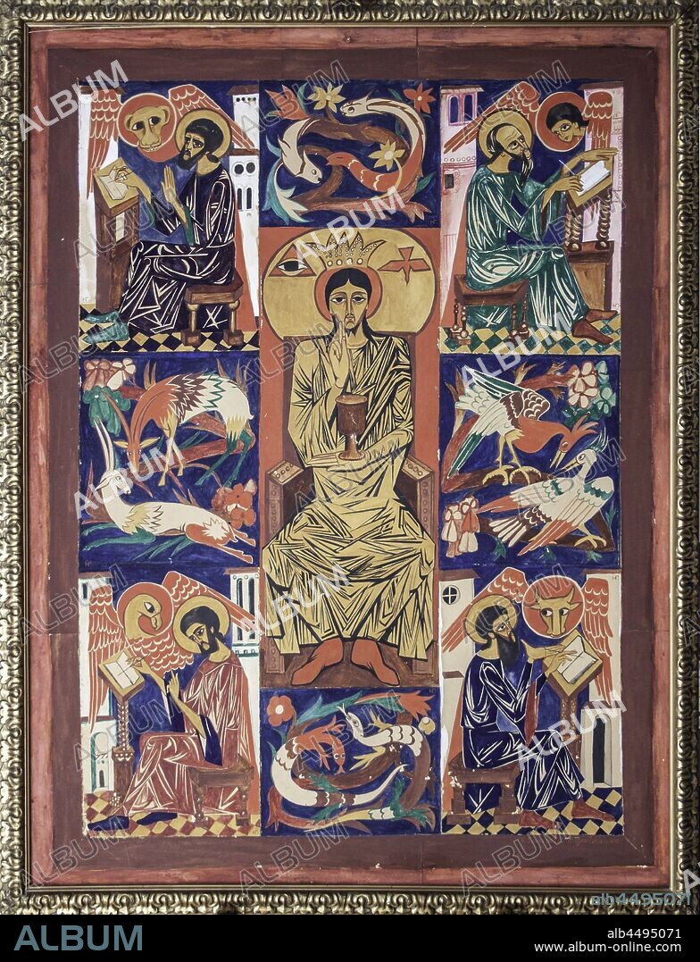NATALIA SERGEEVNA GONCHAROVA. The Four Evangelists.