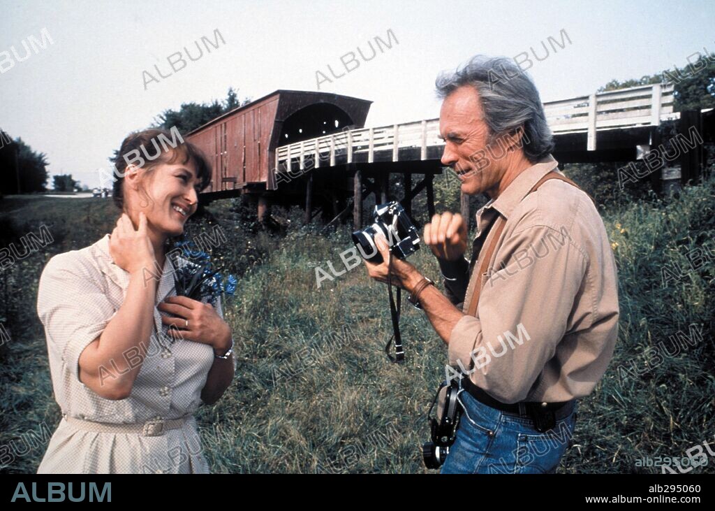 CLINT EASTWOOD et MERYL STREEP dans THE BRIDGES OF MADISON COUNTY, 1995, réalisé par CLINT EASTWOOD. Copyright WARNER BROTHERS.