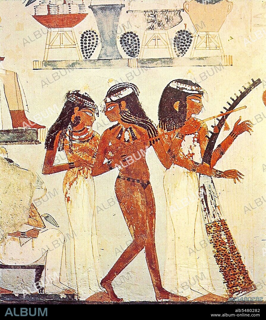 The music of Egypt has been an integral part of Egyptian culture since ancient times. The ancient Egyptians credited one of their Gods Thoth with the invention of music, which Osiris in turn used as part of his effort to civilize the world. The earliest material and representational evidence of Egyptian musical instruments dates to the Predynastic period, but the evidence is more securely attested in the Old Kingdom when harps, flutes and double clarinets were played. Percussion instruments, lyres and lutes were added to orchestras by the Middle Kingdom. Cymbals frequently accompanied music and dance, much as they still do in Egypt today. Egyptian folk music, including the traditional Sufi dhikr rituals, are the closest contemporary music genre to ancient Egyptian music, having preserved many of its features, rhythms and instruments.