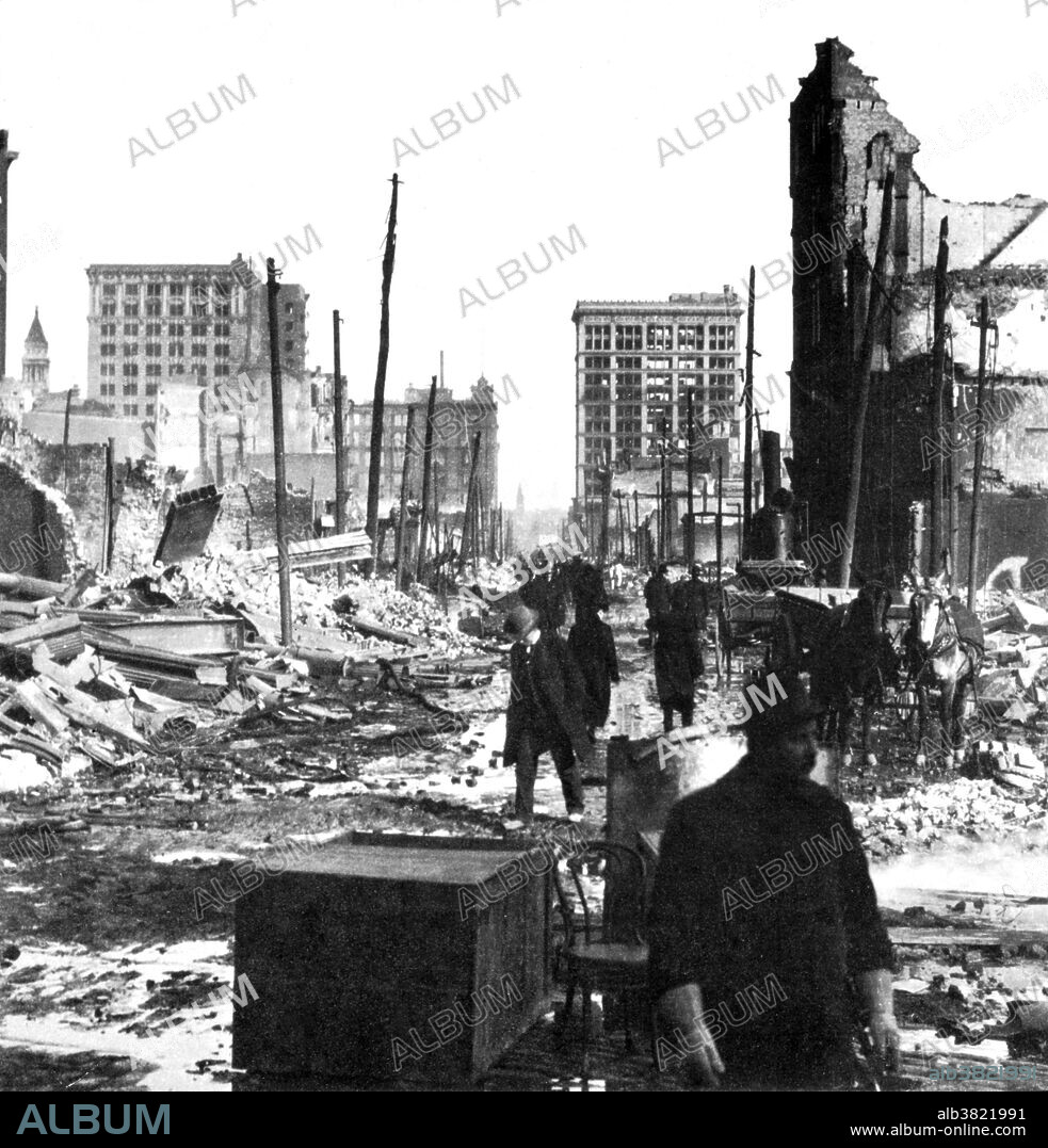 The Great Baltimore Fire raged in Baltimore, Maryland, on Sunday, February 7, and Monday, February 8, 1904. Over 1,200 firefighters were required to bring the blaze under control. It destroyed a major part of central Baltimore with an estimated $85 million in property damages. The fire started in a dry goods warehouse and spread over 140 acres. While 2,500 buildings were consumed by flames, only one person was killed. One reason for the fire's duration was the lack of national standards in firefighting equipment. Although fire engines from nearby cities (such as Philadelphia and Washington, D.C. as well as units from New York City, Virginia, Wilmington, and Atlantic City) responded, many could not help because their hose couplings could not fit Baltimore's hydrants. Much of the destroyed area was rebuilt in relatively short order, and the city adopted a building code, stressing fireproof materials. The greatest legacy of the fire was the impetus it gave to efforts to standardize firefighting equipment in the United States, especially hose couplings.