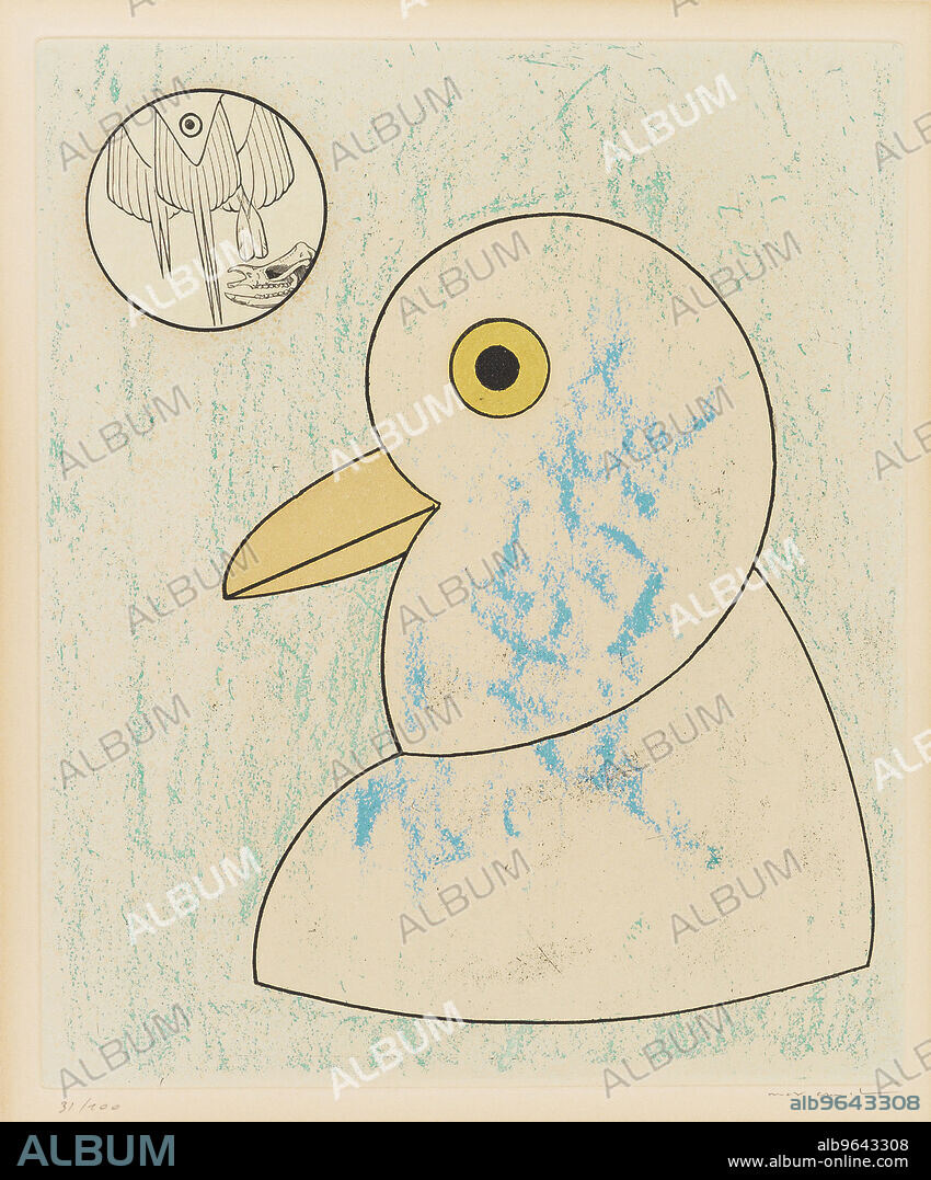 Illustration for "Oiseaux en Péril" by Dorothea Tanning.