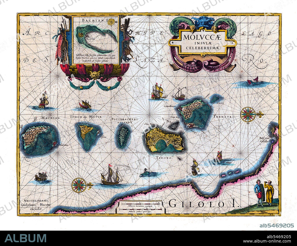 The Maluku Islands (also known as the Moluccas, Moluccan Islands and the Spice Islands) are an archipelago that is part of Indonesia, and part of the larger Maritime Southeast Asia region. Tectonically they are located on the Halmahera Plate within the Molucca Sea Collision Zone. Geographically they are located east of Sulawesi (Celebes), west of New Guinea, and north and east of Timor. Most of the islands are mountainous, some with active volcanoes, and enjoy a wet climate. The vegetation of the small and narrow islands, encompassed by the sea, is very luxuriant; including rainforests, sago, rice and the famous spices - nutmeg, cloves and mace, among others.