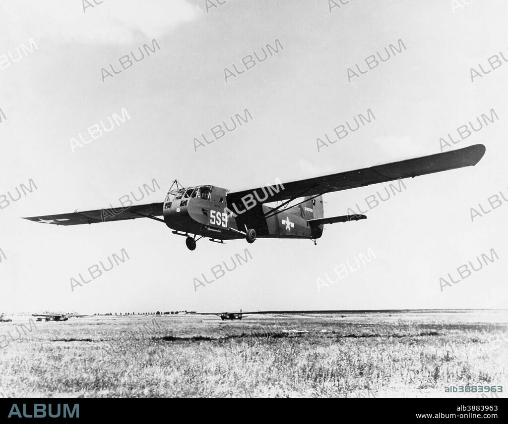 A U.S. Army Air Force Waco CG-4A glider.