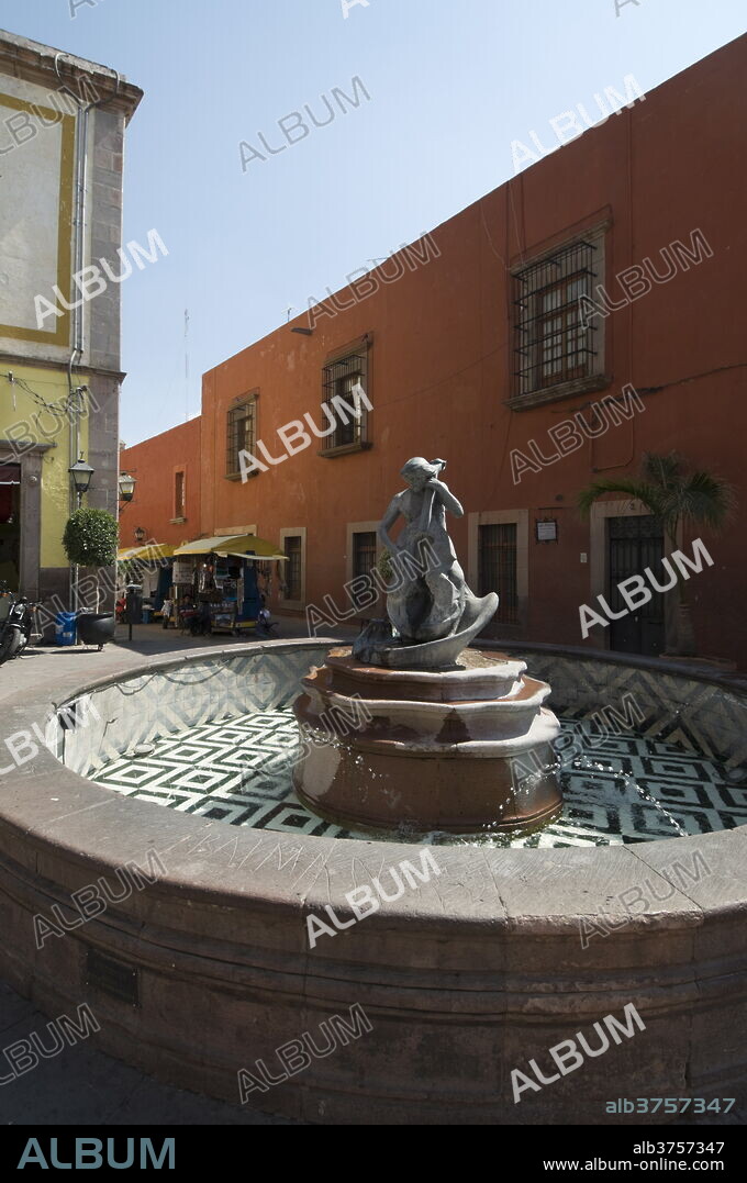 Santiago de Queretaro (Queretaro), a UNESCO World Heritage Site, Queretaro State, Mexico, North America.