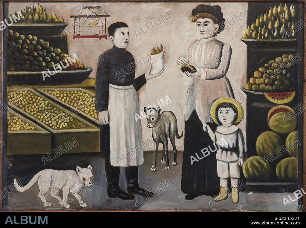 NIKO PIROSMANI. Fruit Stall.
