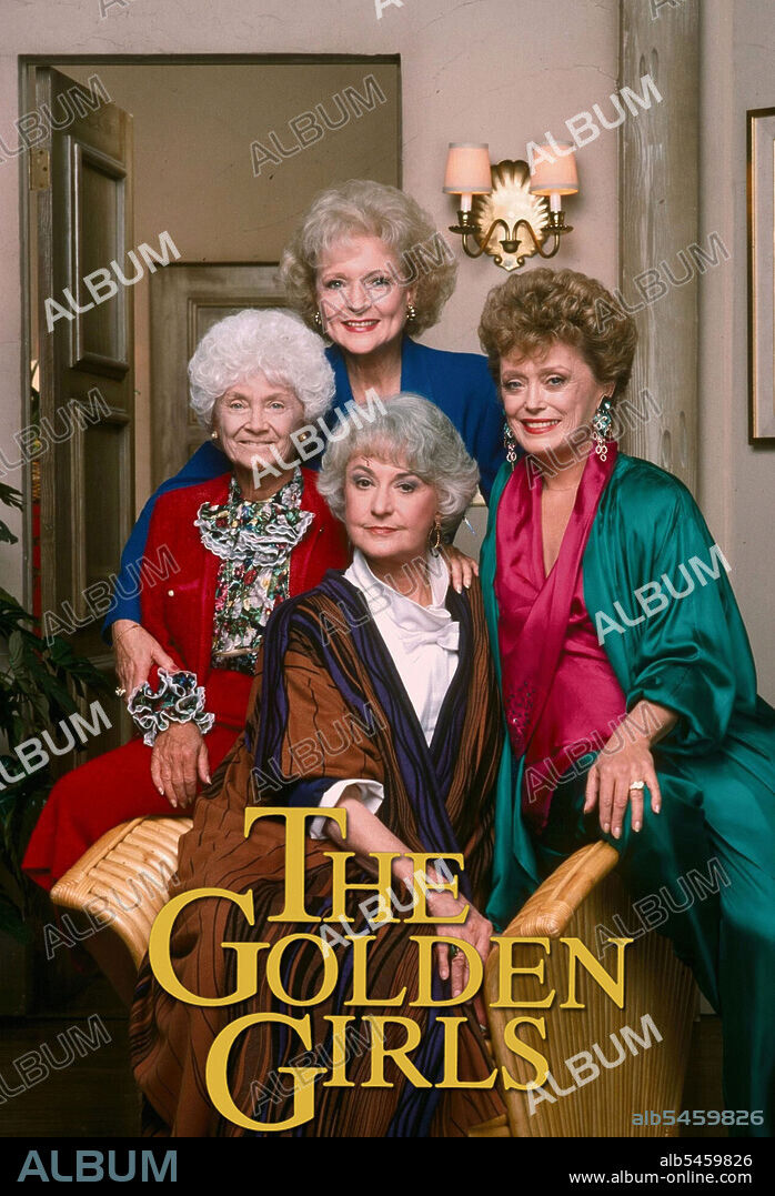 Poster of THE GOLDEN GIRLS, 1985, directed by SUSAN HARRIS. Copyright TOUCHSTONE TELEVISION.