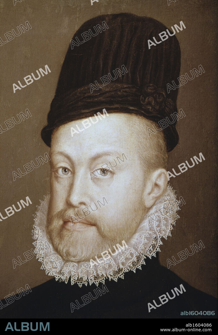 King Filippo II El Greco (1541-1614 Greek) Museo del Prado, Madrid, Spain.