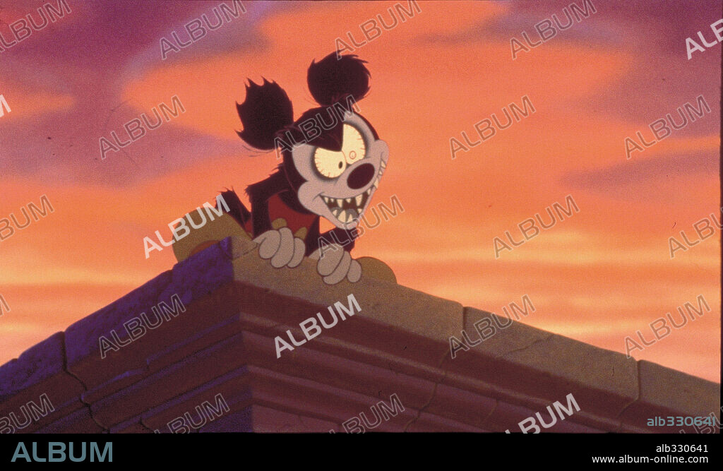 MISC: MICKEY MOUSE. Copyright WALT DISNEY PICTURES. Mickey Mouse convertido en monstruo.