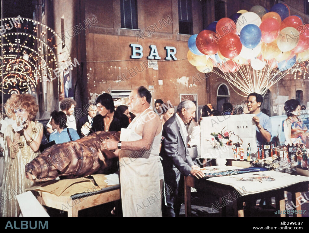 ROMA, 1972, dirigida por FEDERICO FELLINI. Copyright ULTRA FILMS/PRODS ARTISTES ASSOCIES.