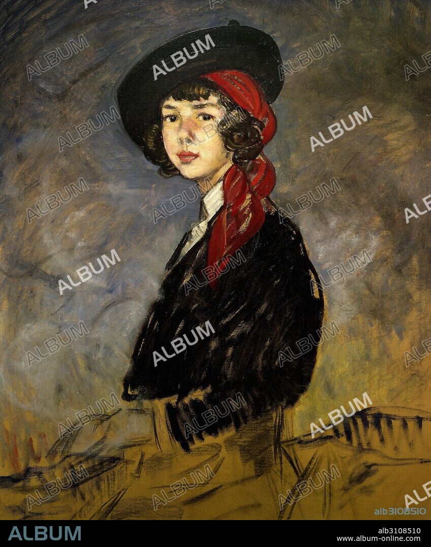 IGNACIO ZULOAGA. Boceto para el retrato de la Duquesa de Alba/1939.
