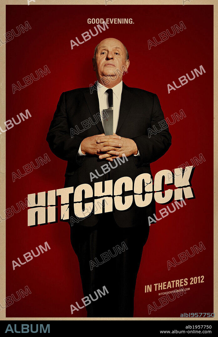 Plakat zu HITCHCOCK, 2012, unter der Regie von SACHA GERVASI. Copyright FOX SEARCHLIGHT PICTURES.
