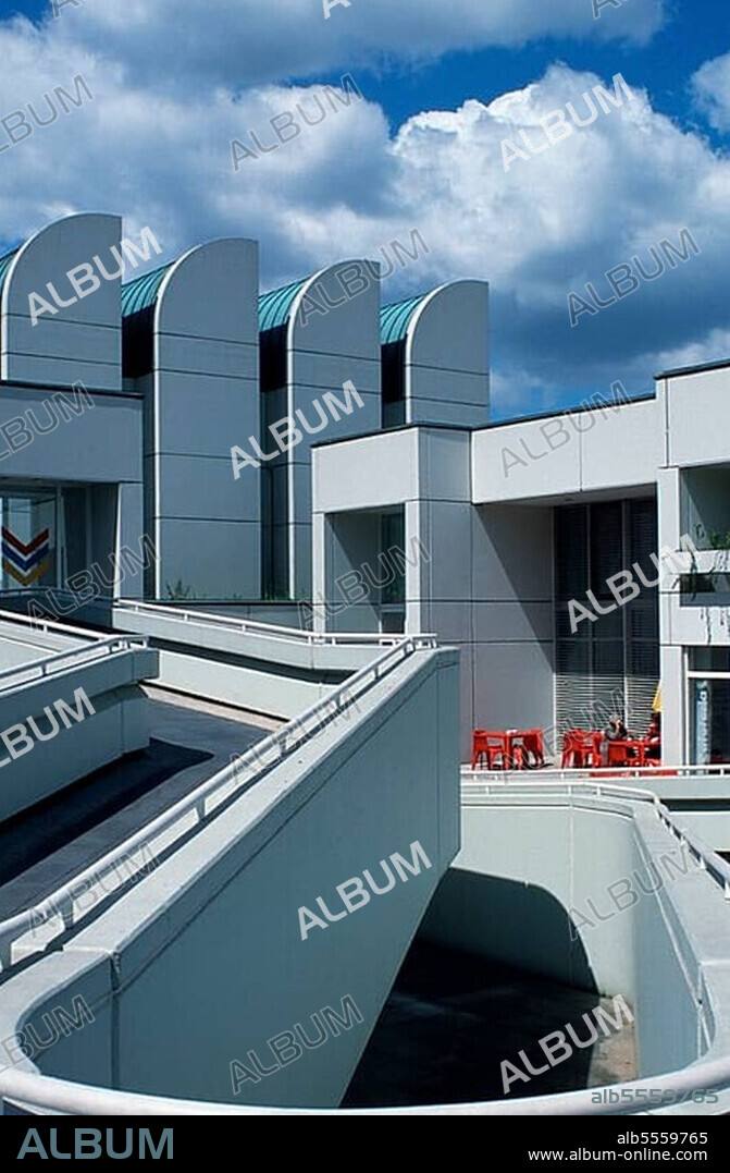 Bauhaus Archive, Museum of Design, architect Walter Gropius, Berlin-Tiergarten, Germany