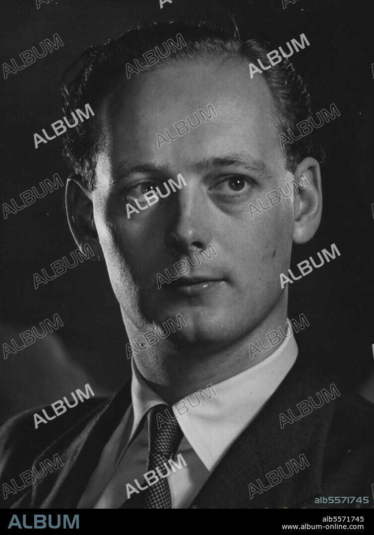 Lord Montagu Of Beaulieu -- Edward John Barrington Douglas-Scott-Montagu, 3rd Baron Montagu of Beaulieu. November 1, 1953. (Photo by Armstrong Jones, Camera Press).