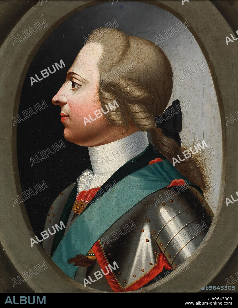 GILES HUSSEY. Portrait of Prince Charles Edward Stuart (1720-1788).