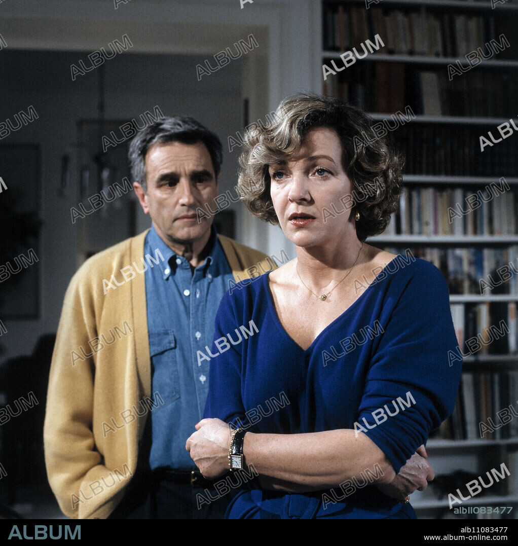 MICHAEL DEGEN (Thomas Hartmann), GILA VON WEITERSHAUSEN (Marlies Hartmann) / Film, television, crime film, series, 90s / Headline: DER ALTE / Germany 1991.