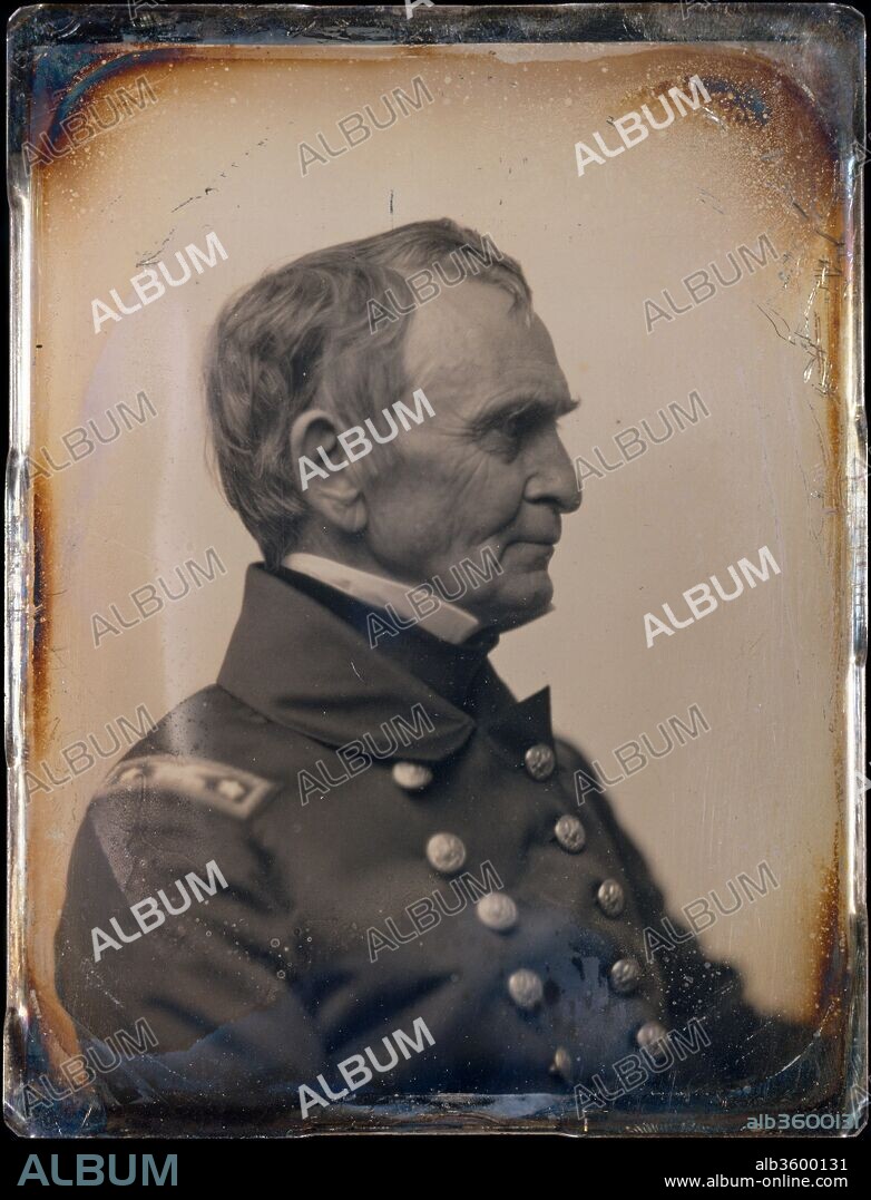 Commodore Charles Morris. Artist: Albert Sands Southworth (American, West Fairlee, Vermont 1811-1894 Charlestown, Massachusetts); Josiah Johnson Hawes (American, Wayland, Massachusetts 1808-1901 Crawford Notch, New Hampshire). Dimensions: 14.0 x 10.8 cm (5 1/2 x 4 1/4 in.). Photography Studio: Southworth and Hawes (American, active 1843-1863). Date: ca. 1850.