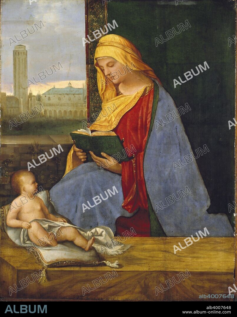 The Virgin and Child with a View of Venice (The Tallard Madonna), early 16th century. Dimensions: height x width x depth: 76.7 x 60.2 cm.