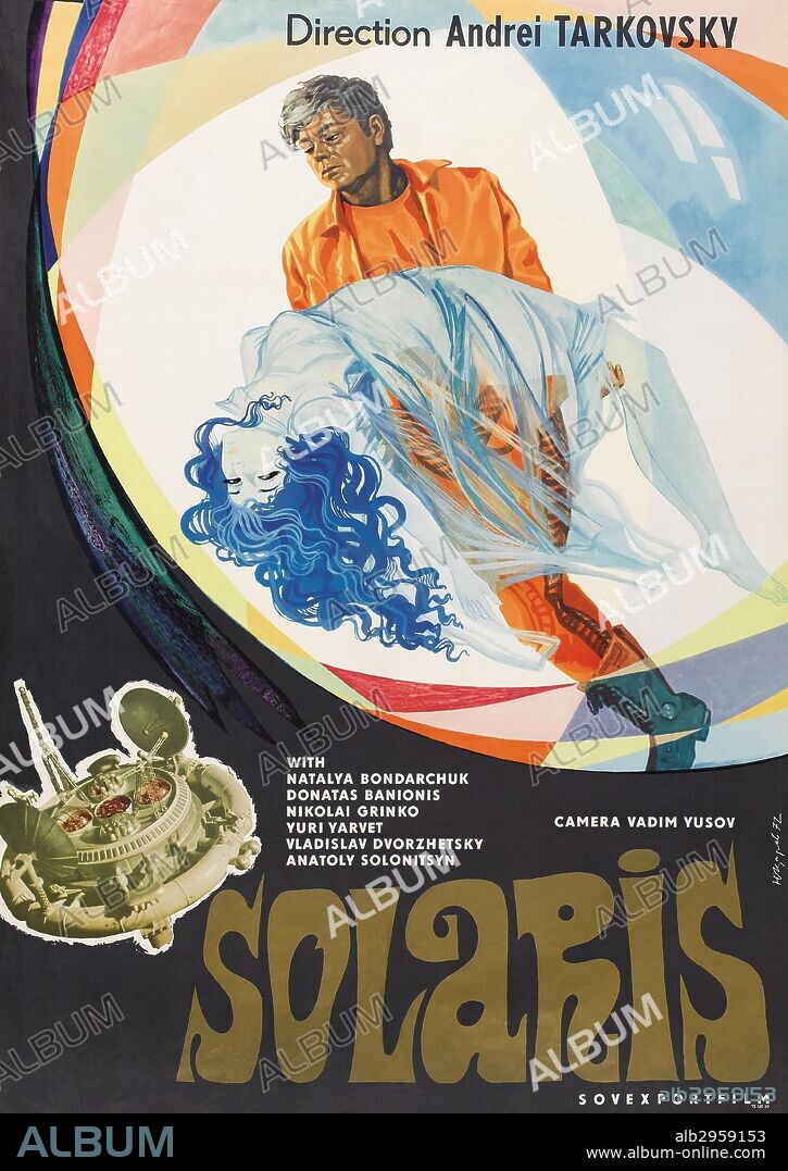 Poster de SOLARIS, 1972 (SOLYARIS), dirigida por ANDREI TARKOVSKY. Copyright MOSFILM.