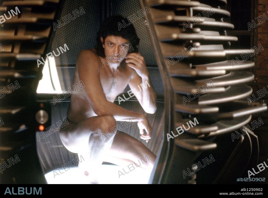 JEFF GOLDBLUM in THE FLY, 1986, unter der Regie von DAVID CRONENBERG. Copyright 20TH CENTURY FOX.