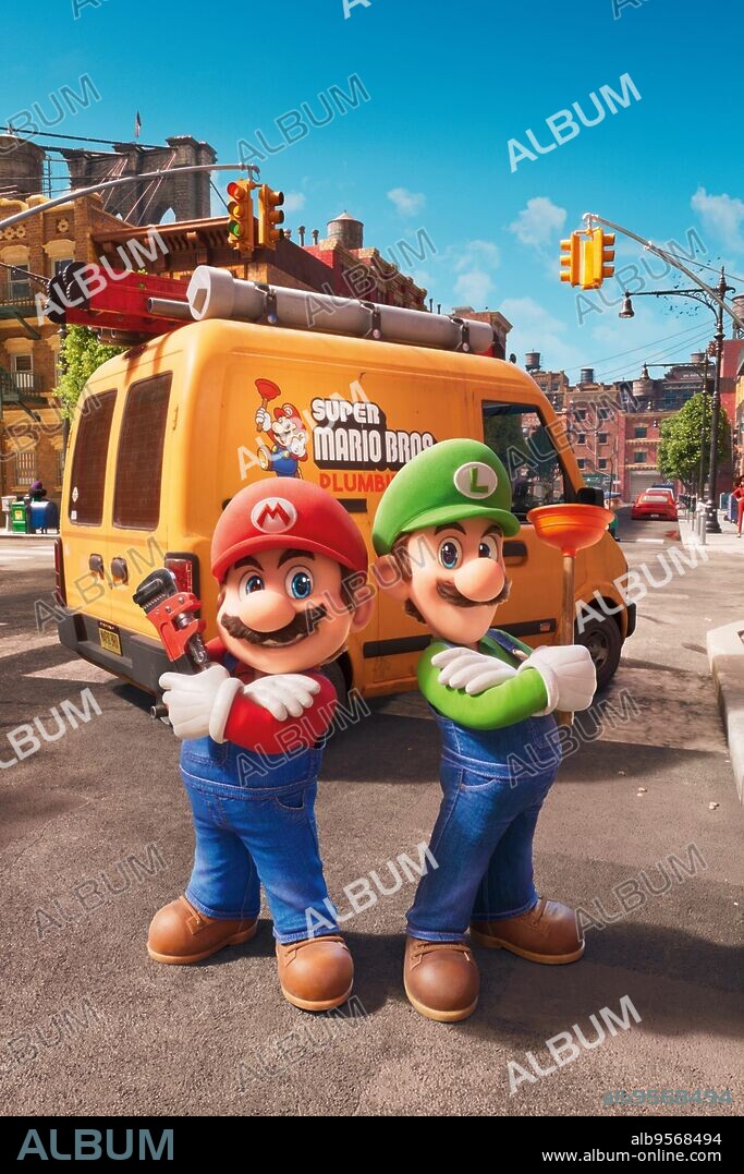 Poster of SUPER MARIO BROS: THE MOVIE, 2023, directed by AARON HORVATH and MICHAEL JELENIC. Copyright Illumination Entertainment / Nintendo / Universal Pictures.