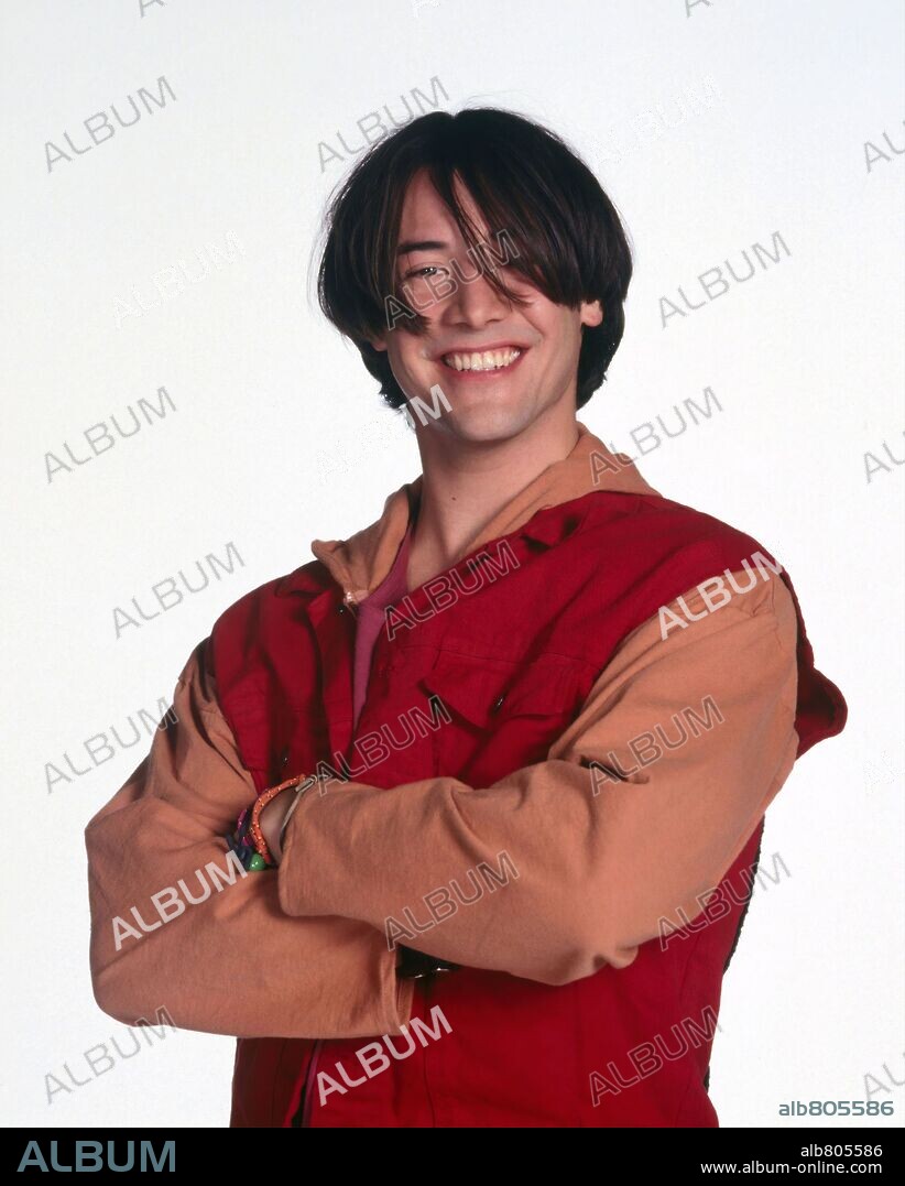 KEANU REEVES en EL ALUCINANTE VIAJE DE BILL Y TED, 1991 (BILL & TED'S BOGUS JOURNEY), dirigida por PETER HEWITT. Copyright ORION PICTURES.