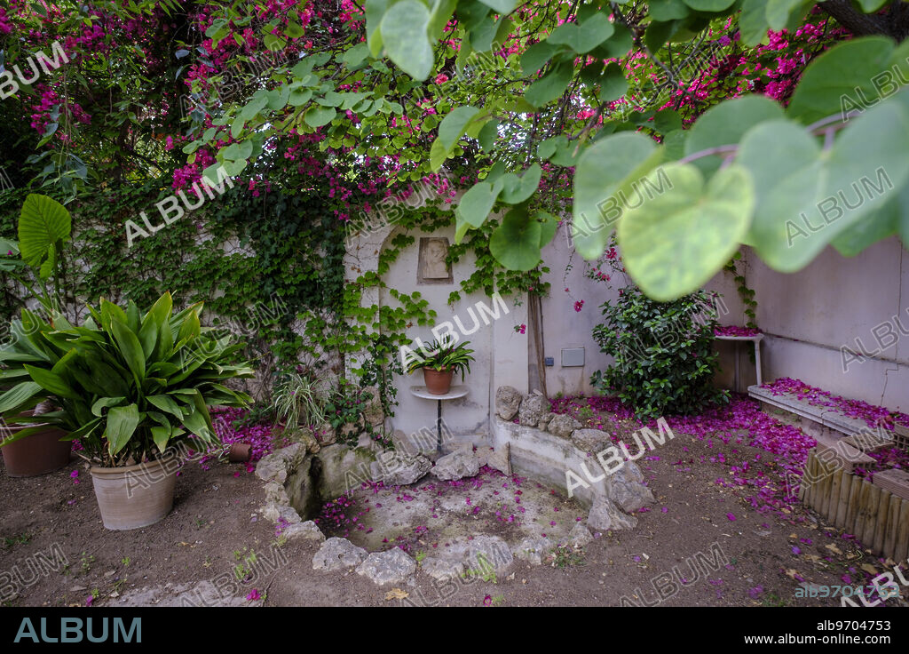 Can Alcover Espai de Cultura, manor house of Joan Alcover (Palma, 1854-1926), author of "La Balanguera", Palma, Mallorcan anthem, Majorca, Spain.