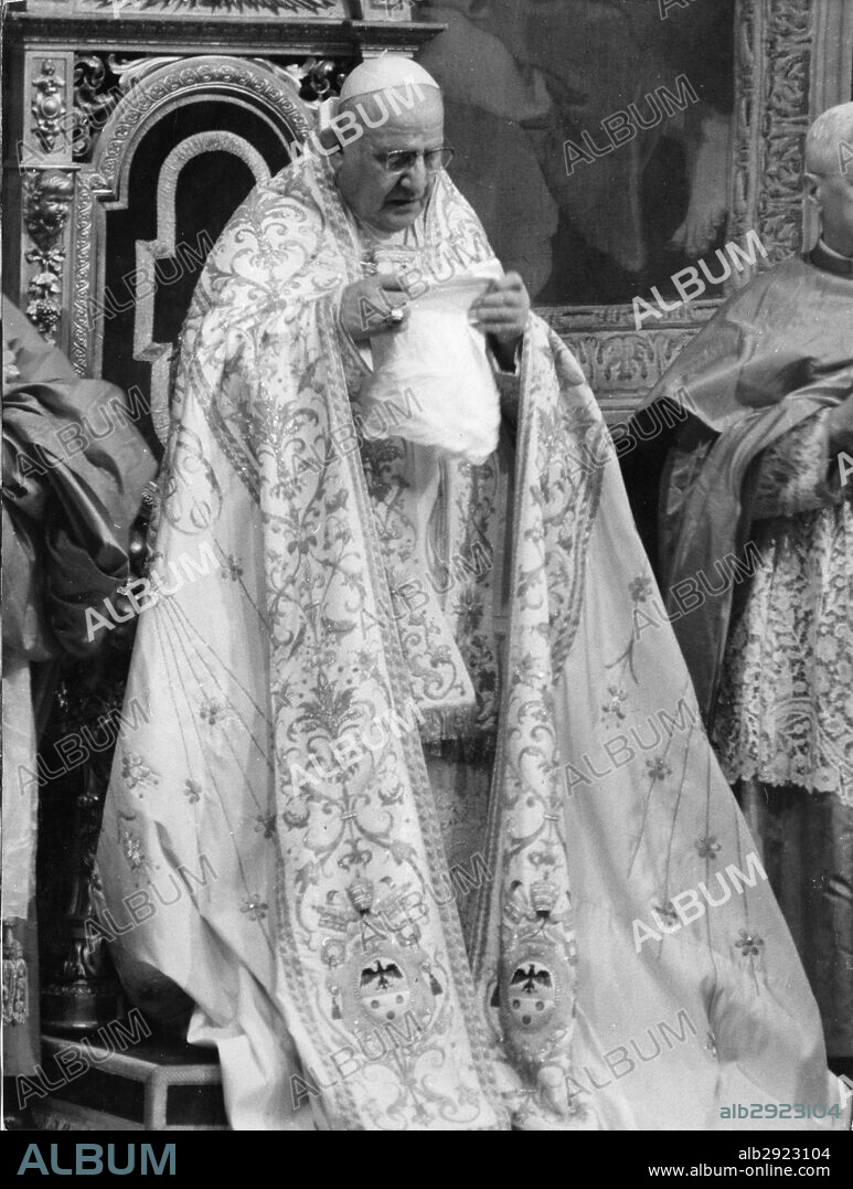 Pope John XXIII, (Ioannes XXIII), born Angelo Giuseppe Roncalli 25 November 1881 – 3 June 1963, was the head of the Roman Catholic Church from 28 October 1958 to his death in 1963.
