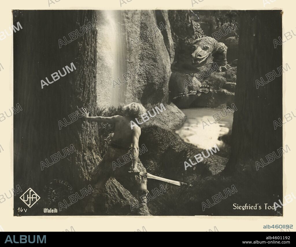ANONYMOUS. Scene from the film Die Nibelungen: Siegfried by Fritz Lang.
