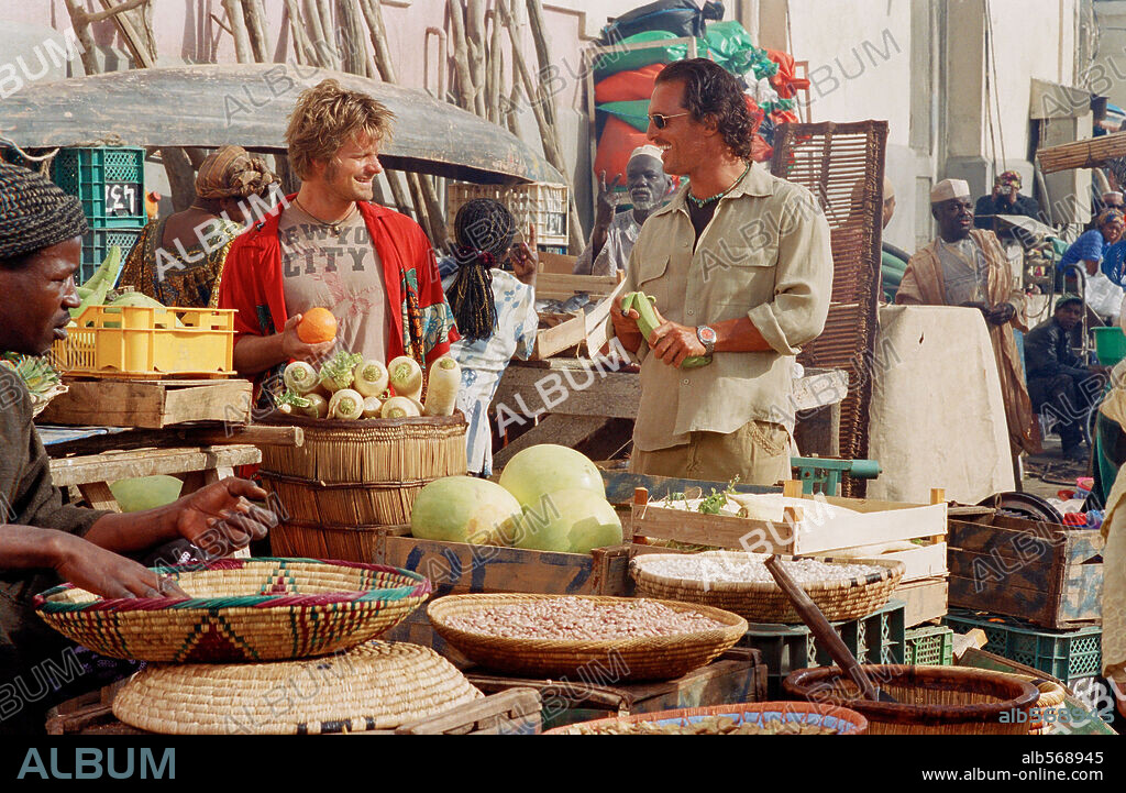 MATTHEW McCONAUGHEY and STEVE ZAHN in SAHARA, 2005, directed by BRECK EISNER. Copyright PARAMOUNT PICTURES / HAMSHERE, KEITH.