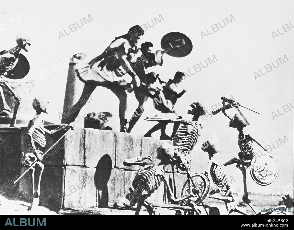 ARGONAUT JASON and TODD ARMSTRONG. TODD ARMSTRONG in JASON AND THE ARGONAUTS, 1963, directed by DON CHAFFEY. Copyright COLUMBIA PICTURES.