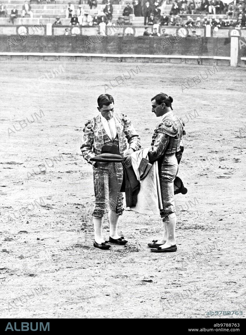 September 22, 1912. Celita alternative. Alfonso Cela (Celita), Taking the alternative in Madrid from the hands of Agustin Garcia Malla, on Sunday the 22nd.