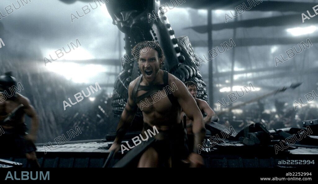 CALLAN MULVEY dans 300: RISE OF AN EMPIRE, 2014, réalisé par NOAM MURRO. Copyright WARNER BROS PICTURES.