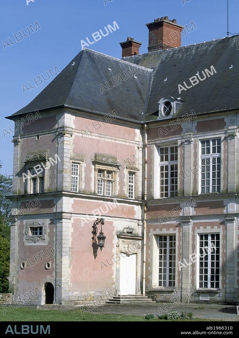 View of Chateau de Lesigny, Ile-de-France. France, 16th-20th century.