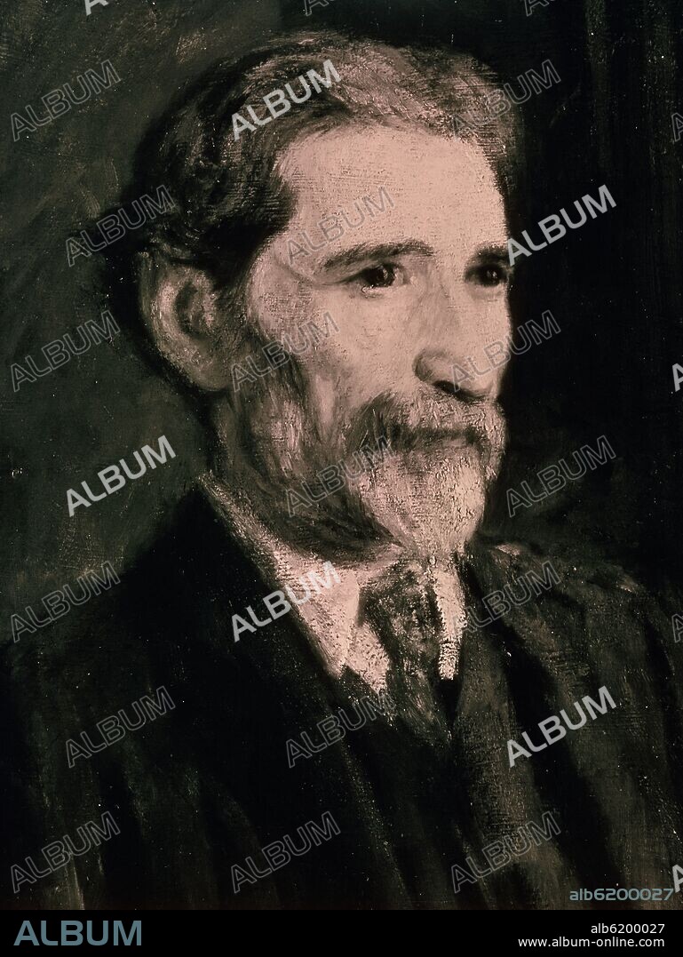 GUILLERMO ENRIQUE HUDSON (1841-1922) - NATURALISTA Y ESCRITOR NACIDO EN ARGENTINA EMIGRADO A INGLATERRA.
