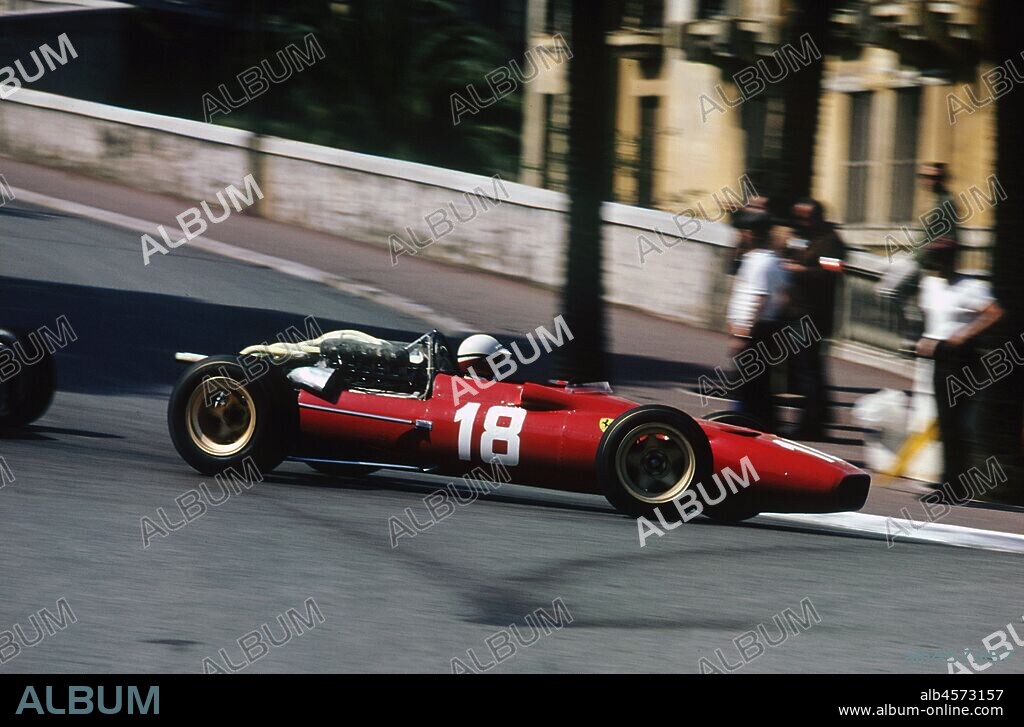 Ferrari, Lorenzo Bandini, 1967 Monaco Grand Prix.