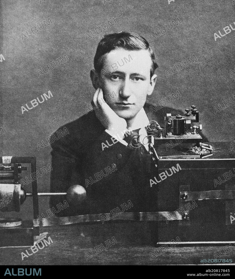 GUGLIELMO MARCONI 1874-1937.  PREMIO NOBEL DE FISICA EN 1909.