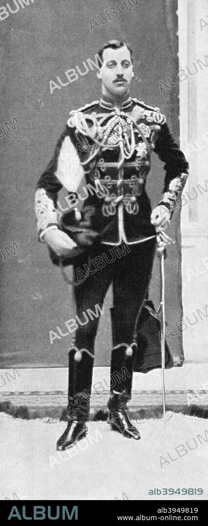 Prince Albert Victor, Duke of Clarence and Avondale, c1890s. Portrait of the prince (1864-1892), who died of pneumonia before he was thirty. The eldest son of Albert Edward, Prince of Wales (later King Edward VII), Prince Albert Victor's life has been wrapped in secrecy and scandal. He is thought to have visited a male brothel, to have fathered an illegitimate child by a married woman, and was for a time rumoured to have been Jack the Ripper.