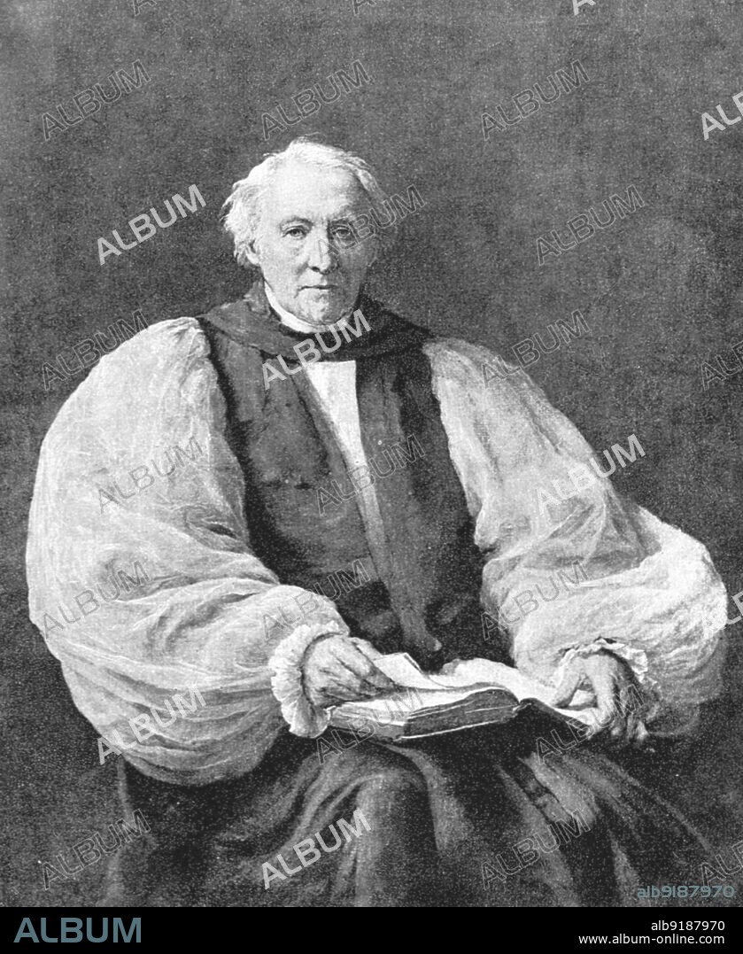 WILLIAM WALTER OULESS. ''The Right Rev. The Lord Bishop of Chichester', 1890. From "The Graphic. An Illustrated Weekly Newspaper", Volume 42. July to December, 1890.