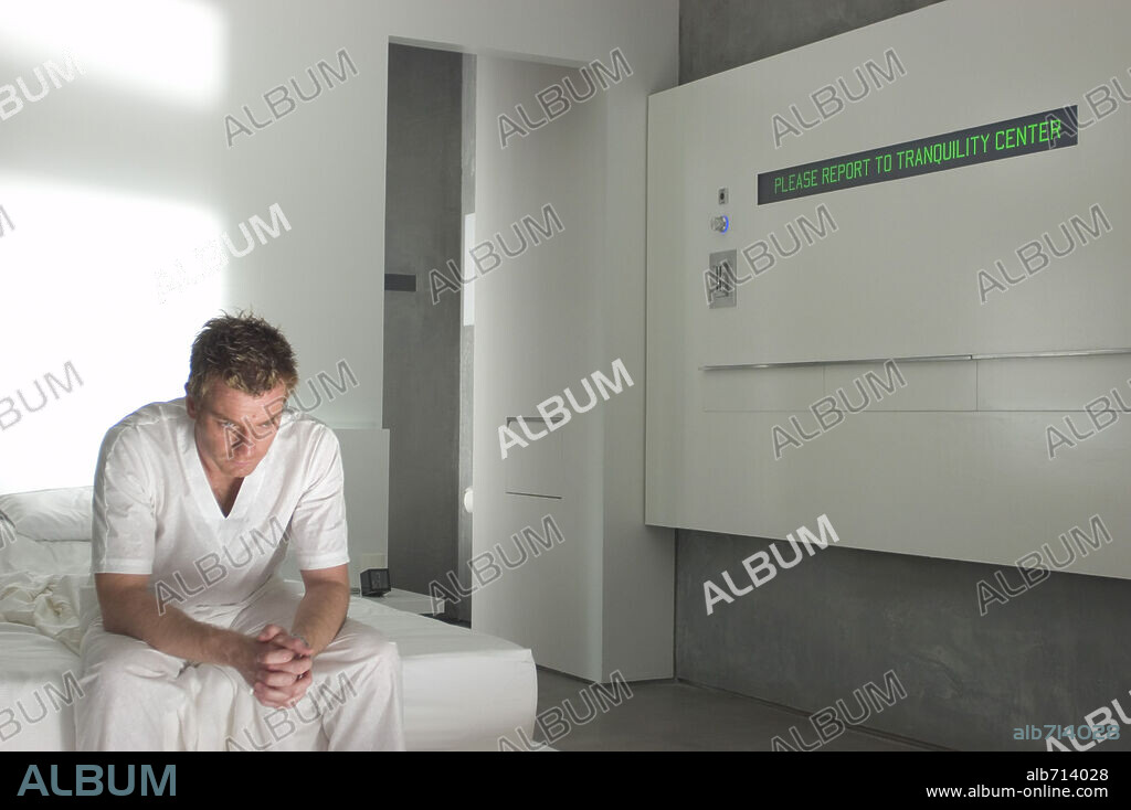 EWAN McGREGOR en LA ISLA, 2005 (THE ISLAND), dirigida por MICHAEL BAY. Copyright DREAMWORKS.