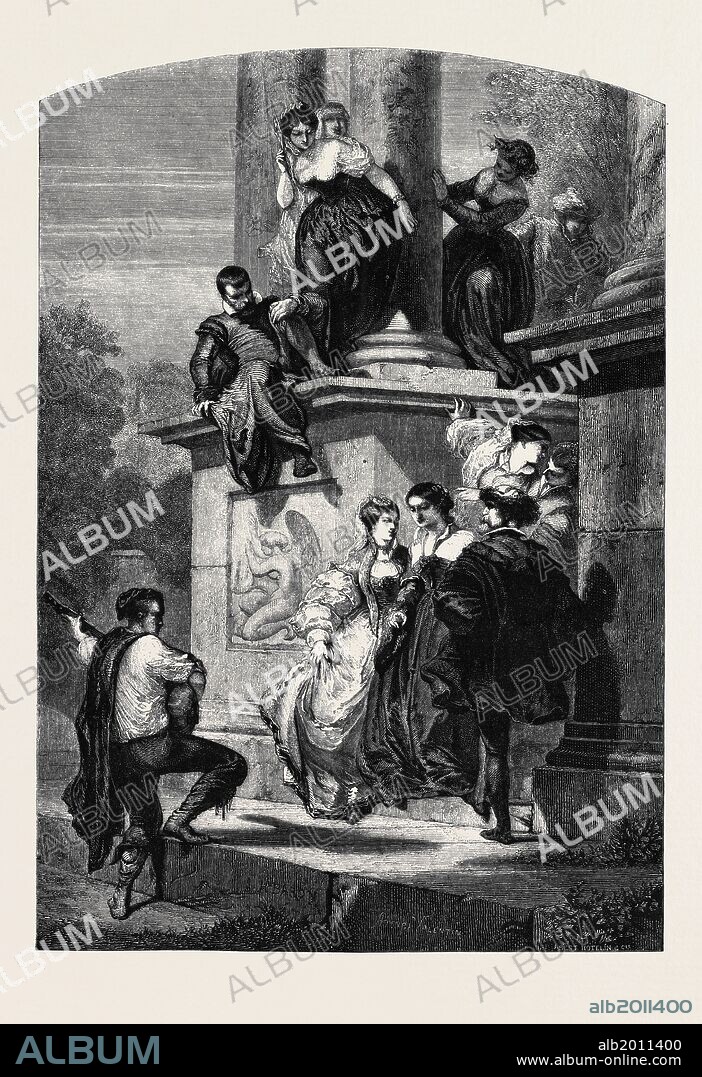 THE STROLLING MUSICIAN, BY BARON; Le Musicien ambulant, par Baron.
