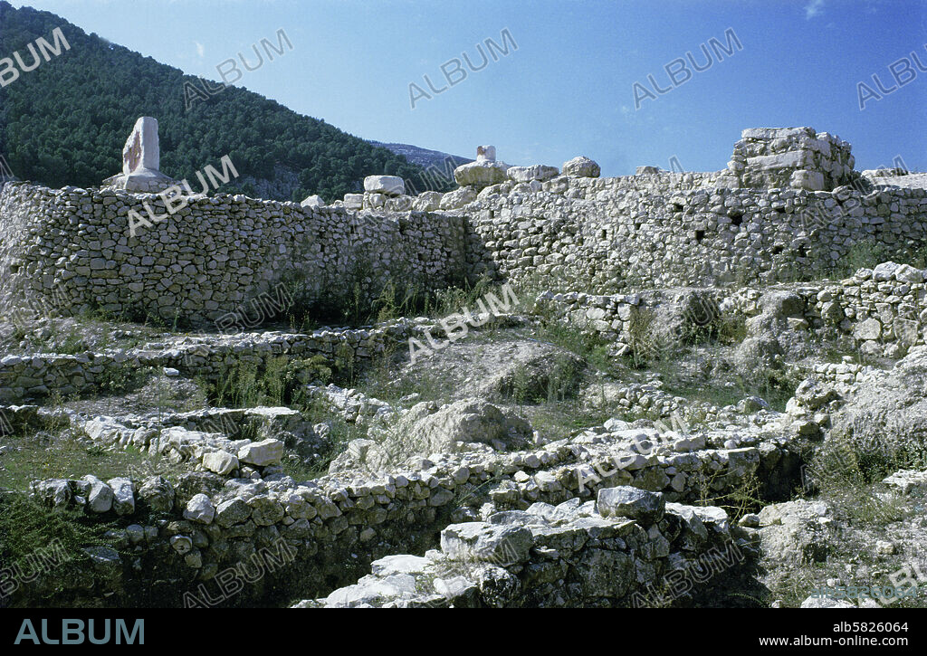 Shechem, Israel, the High Place. According to the Bible, Abraham built an altar at Shechem, Jacob bought a piece of land, Joseph's body was brought here from Egypt for burial, Joshua renewed the covenant with God in Shechem The ruins of Shechem are near the town of Nablus.