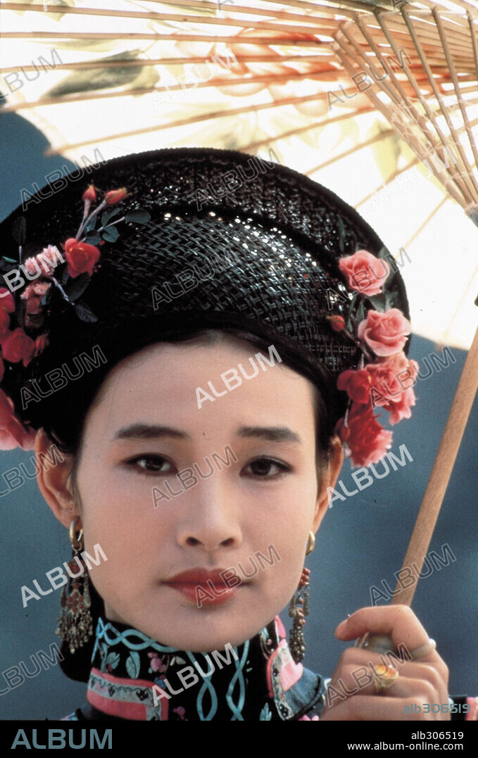 JOAN CHEN in THE LAST EMPEROR, 1987, directed by BERNARDO BERTOLUCCI. Copyright COLUMBIA PICTURES.