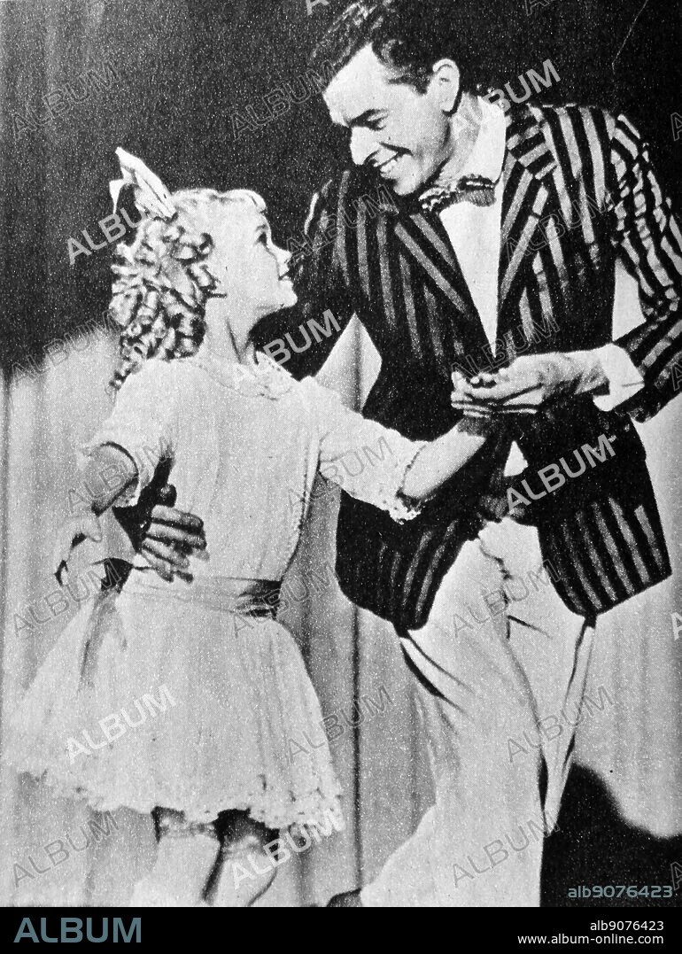 Film still of Julie Allred (1954-2011) and Dave Willock (1909-1990) from 'Whatever Happened to Baby Jane?'.