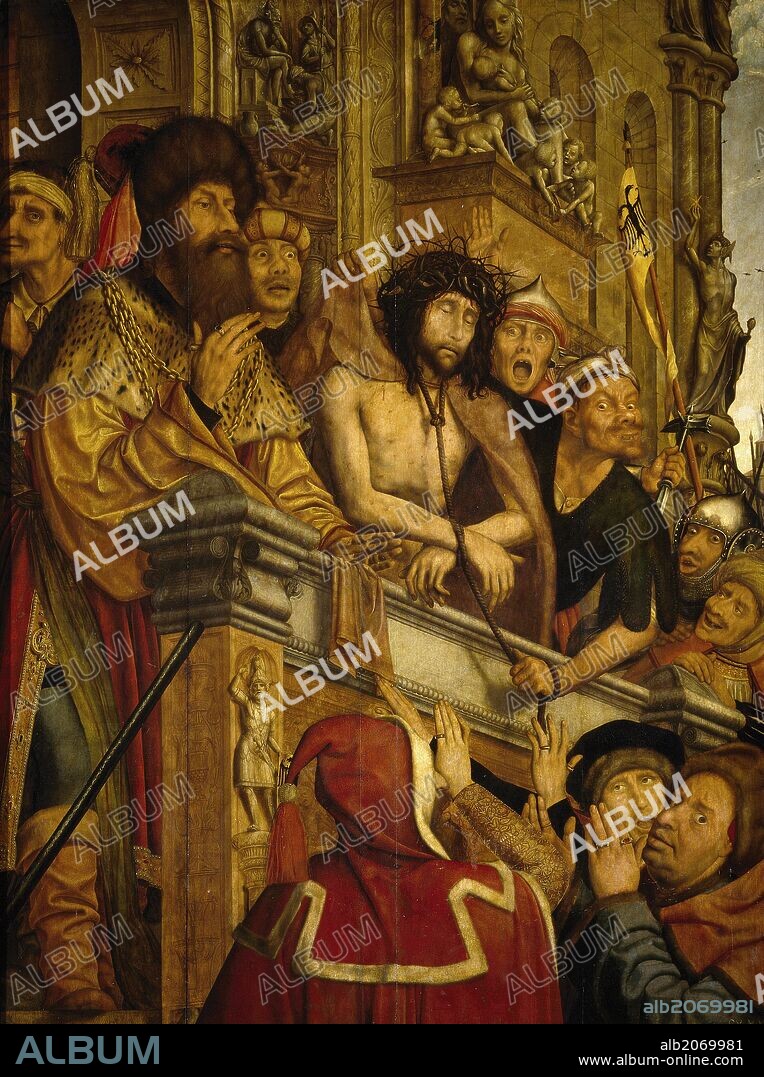 Quentin Massys / 'Christ Presented to the People', 1518-1520, Flemish School, Oil on panel, 160 cm x 120 cm, P02801.