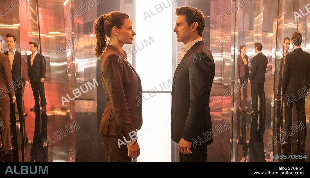 REBECCA FERGUSON y TOM CRUISE en MISION IMPOSIBLE: FALLOUT, 2018 (MISSION: IMPOSSIBLE-FALLOUT), dirigida por CHRISTOPHER MCQUARRIE. Copyright PARAMOUNT PICTURES.
