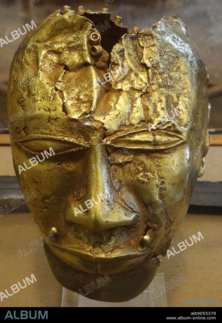 Part of the Treasure of Kofi-Karikari, King of Ashanti, present-day Ghana.