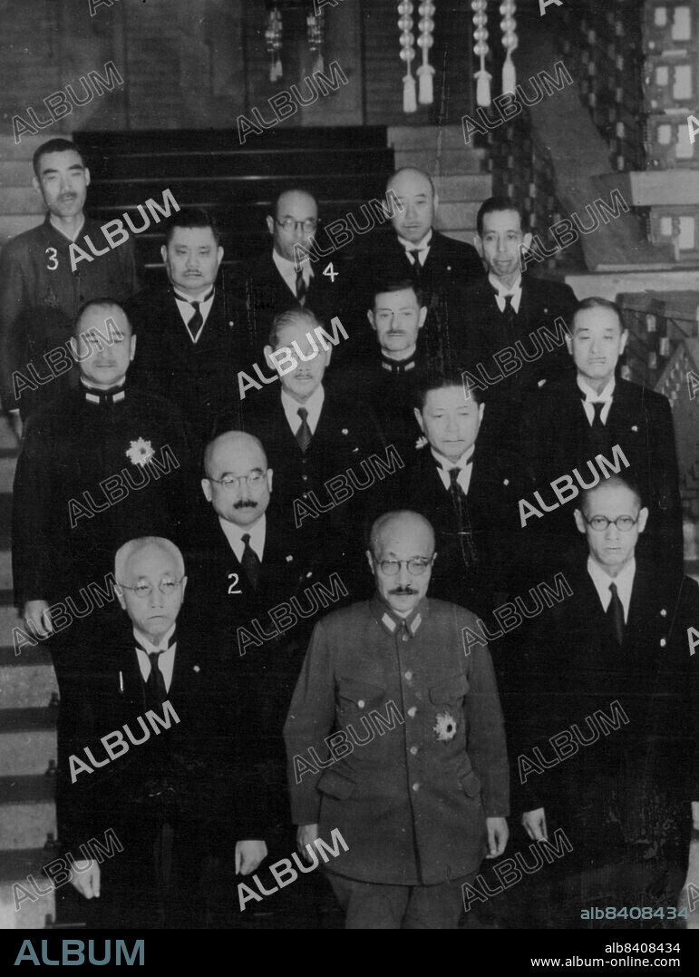 General Hideki Tujo - Chief of Staff Japanese Troops. April 16, 1947.
