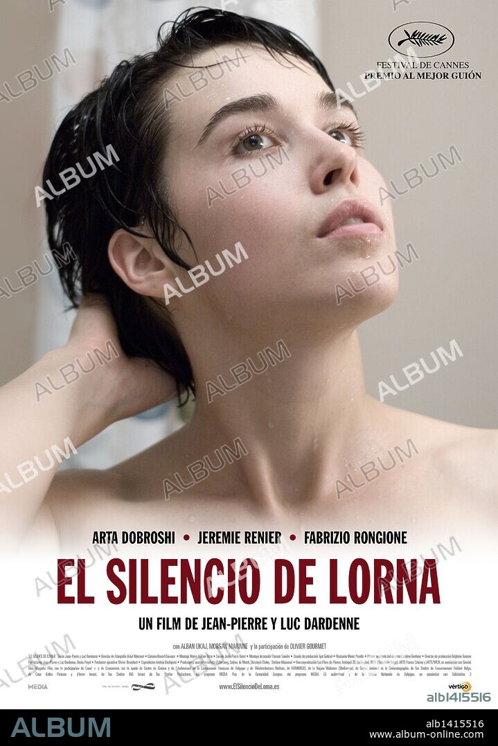 Poster of LORNA'S SILENCE, 2008 (LE SILENCE DE LORNA), directed by JEAN-PIERRE DARDENNE and LUC DARDENNE. Copyright SONY PICTURES CLASSICS.