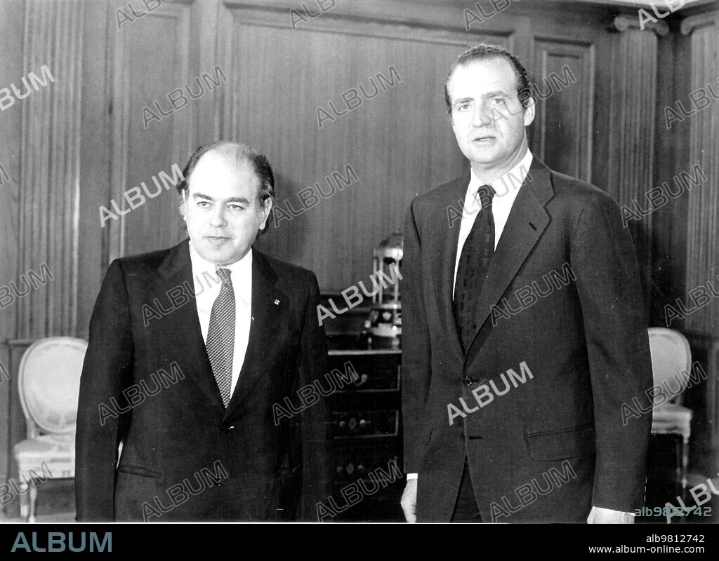 June 3, 1980. Juan Carlos I and Jordi Pujol Soley.